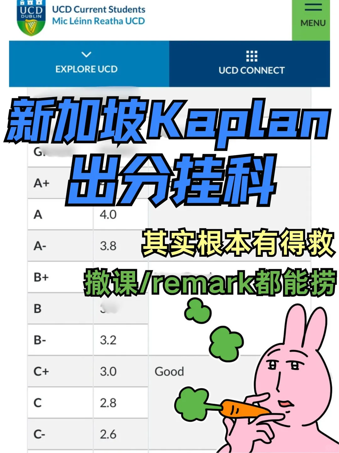 新加坡Kaplan挂科才不要重修!还能申诉解决,图片 1