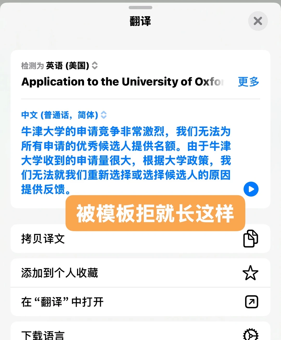 扪心自问:为啥你会被牛津面拒,图片 5