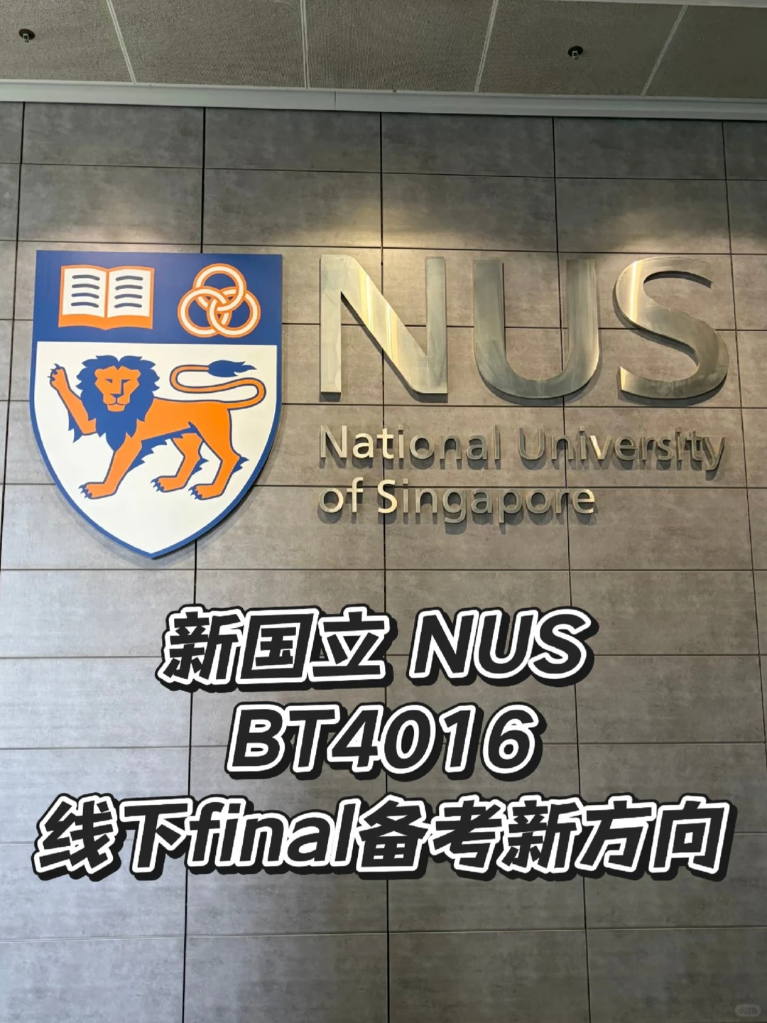 新国立 BT4016 线下final备考新方向来啦,图片 1