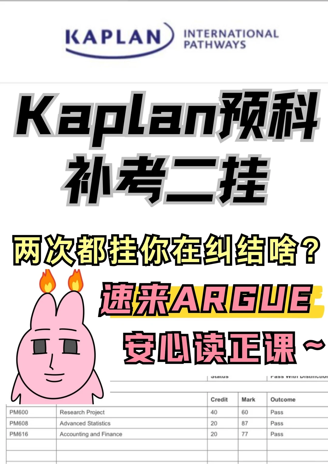 Kaplan预科补考又挂??我来救你,图片 3