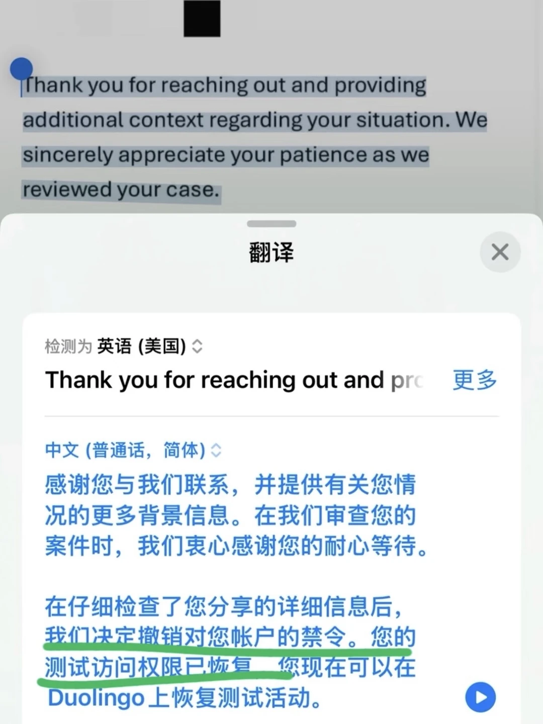 申诉3天解封!申美本有救了我⚠️,图片 2