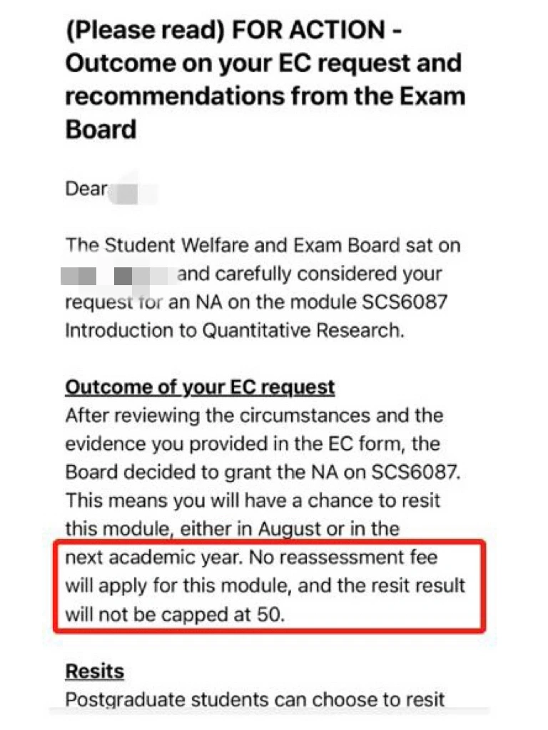 研究生升学2:2学位变2:1,接好运,图片 1
