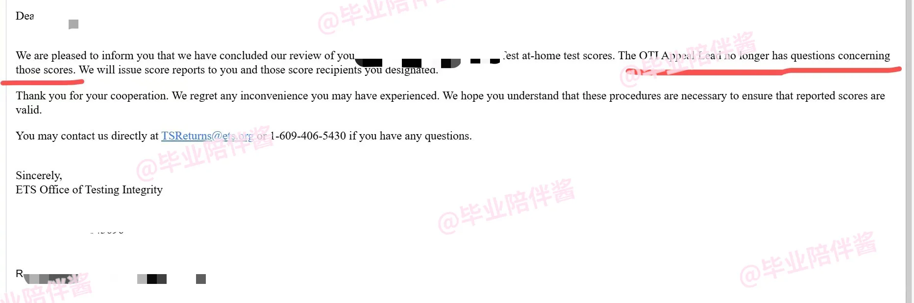 托福家考zm没出分…24h给你appeal搞定,图片 3