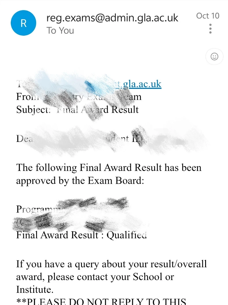 格拉diploma毕业,一年白读了😭,图片 1