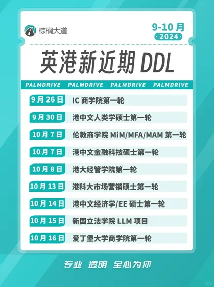 25fall注意 这些项目本月底将截止申请 !!!
