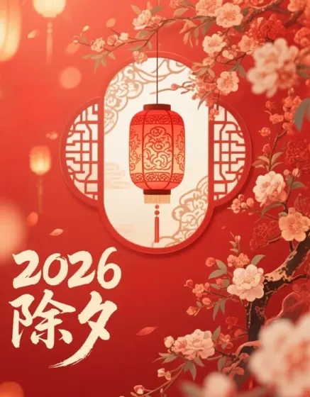 祝大家除夕快乐！