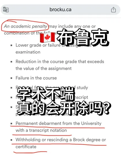 布鲁克考试带小抄被记id，我不会被退学吧？