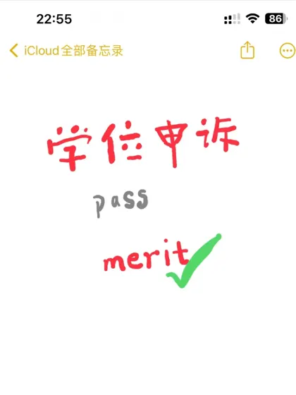 哈哈哈英国学位申诉成功啦!!