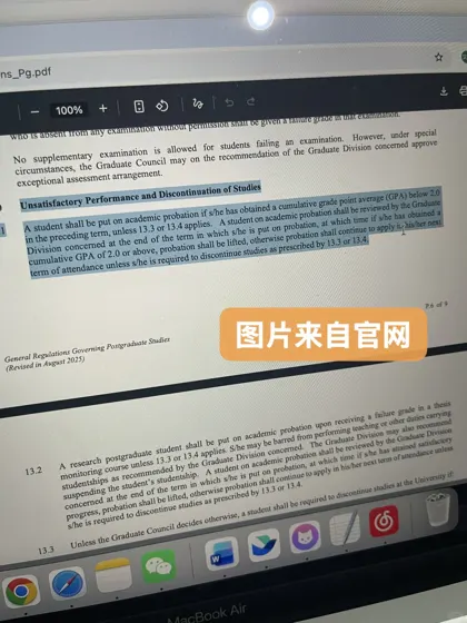 救命！港中文硕士GPA低于2真开除？速补救🤯