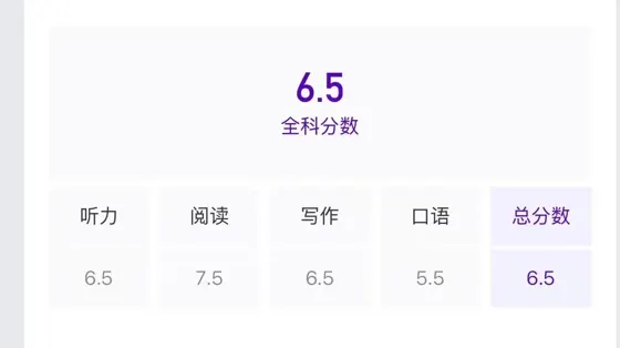 15墨大语言ddl，口语差0.5直接走降con了