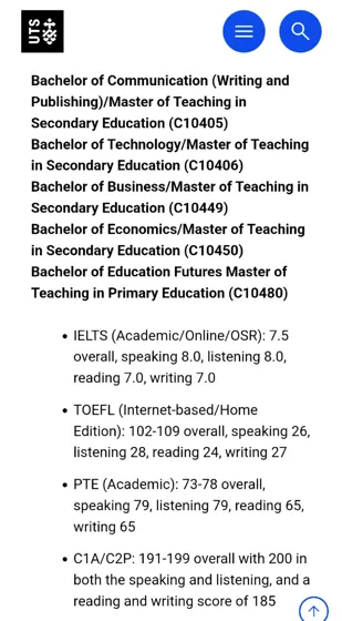 uts语言班挂科差1分，argue成功入学了