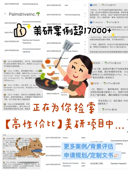 别再问美研性价比高的项目了！！！